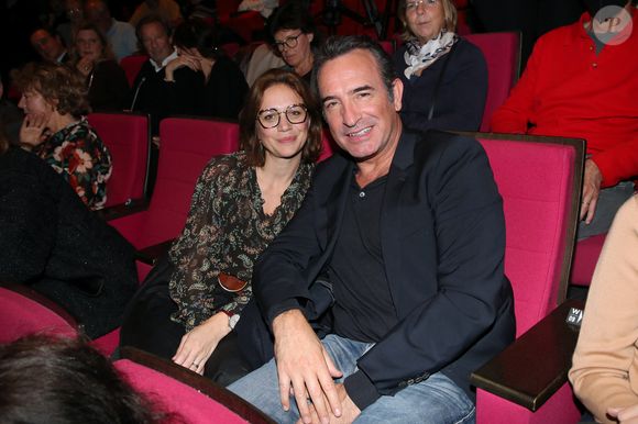 Exclusif - Jean Dujardin et sa femme Nathalie Péchalat - Salle - Spectacle symphonique Claude Lelouch "D'un film à l'autre" au Palais des Congrès de Paris le 14 novembre 2022.
© Moreau / Rindoff / Bestimage