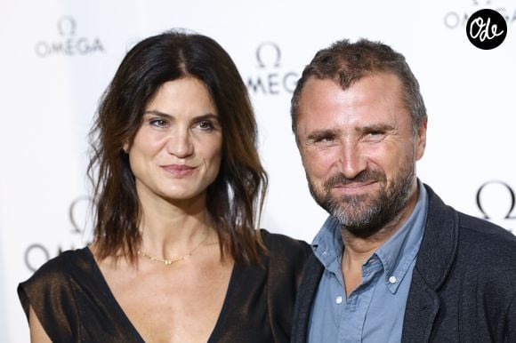 Alexandre Brasseur et Juliette - Photocall de la soirée "Her Time" Omega à l'hôtel de Sully à Paris le 29 septembre 2017. © Cyril Moreau/Bestimage