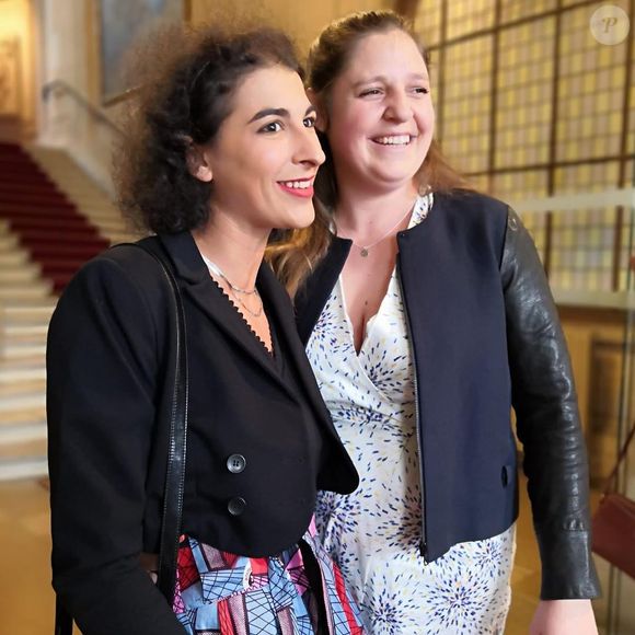 Chloé Charles, ex-candidate de "Top Chef", mariée à sa belle Gaëlle et maman d'une petite Olga.