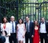 La famille Kretz : "L'Agence" sur TMC  : Sandrine et Olivier Kretz, Valentin et sa femme Charina Sarte, Martin et sa femme Eve von Romberg et Louis - Soirée de gala des 50 ans de la Fondation Claude Pompidou à l'Hôtel Marcel Dassault à Paris le 12 avril 2022.

Rachid Bellak / LMS / Bestimage