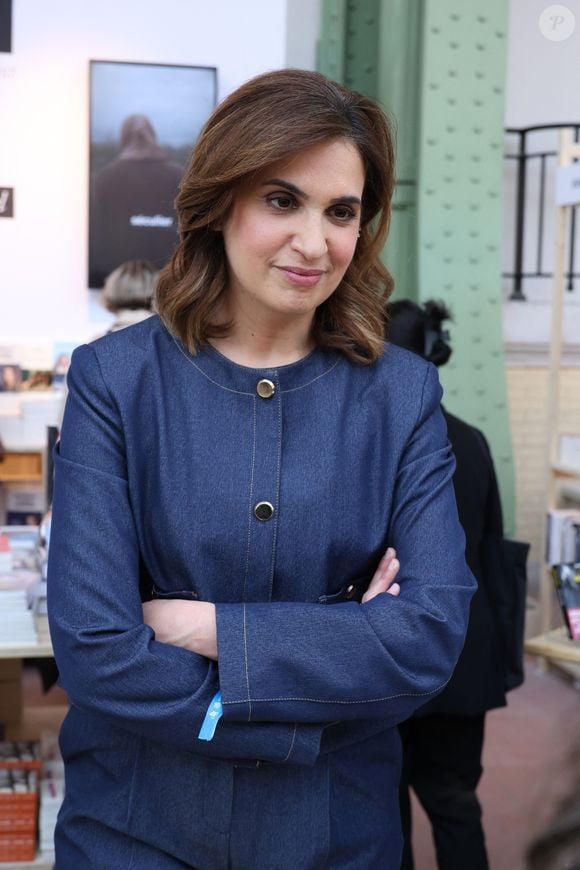 Sonia Mabrouk - Festival du Livre de Paris 2025 au Grand Palais à Paris le 11 avril 2025.
© Denis Guignebourg / Bestimage