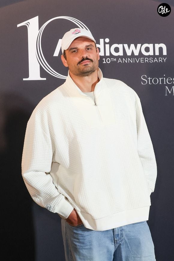 Florent Manaudou au photocall de la soirée des 10 ans de Mediawan à Paris le 2 juin 2026.

© Jack Tribeca / Bestimage