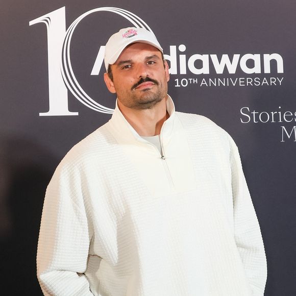 Florent Manaudou au photocall de la soirée des 10 ans de Mediawan à Paris le 2 juin 2026.

© Jack Tribeca / Bestimage