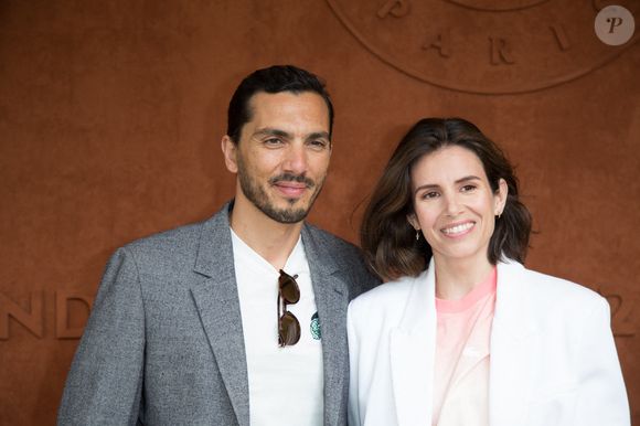 Samir Boitard et Louise Monot au Village pendant les Internationaux de France de Tennis Roland Garros 2022 le 24 mai 2022 à Paris, France. Photo by Nasser Berzane/ABACAPRESS.COM