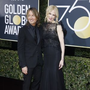 Keith Urban et Nicole Kidman sur le tapis rouge de la 75ème cérémonie des Golden Globe Awards au Beverly Hilton à Los Angeles, le 7 janvier 2018.
©Action Press / Bestimage