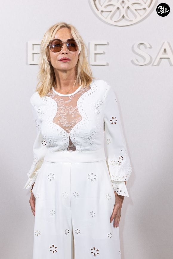 Emmanuelle Beart - Photocall du défilé de mode automne-hiver 2024 Haute-Couture "Elie Saab" lors de la fashion week de Paris. Le 5 juillet 2023
© Olivier Borde / Bestimage
