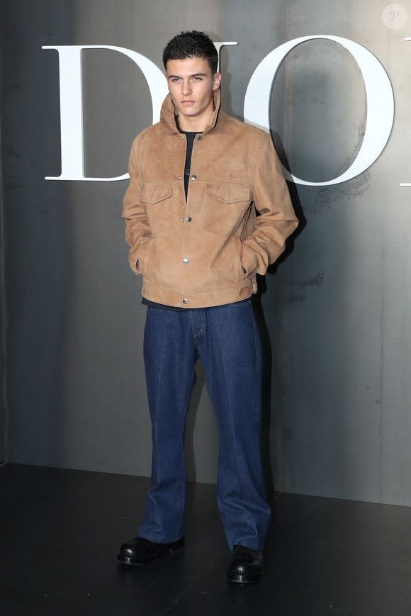Julien De Saint Jean  au photocall du défilé Dior Homme à l'École-Militaire lors de la semaine de la mode masculine automne/hiver 2025-2026 à Paris, France, le 24 janvier 2025. © Bertrand Rindoff/Bestimage