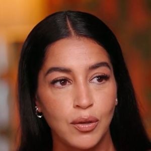 Leila Bekhti - face à Audrey Crespo-Mara - dans le "Portrait de la semaine" pour l'émission Sept à Huit diffusée sur TF1 ce dimanche 9 mars 2025.