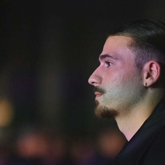 Le lauréat de la Star Academy 2023, Pierre Garnier, assiste au photocall de la 27e édition des NRJ Music Awards le 31 octobre 2025 à Cannes, France.  Photo by Franck Castel/ABACAPRESS.COM