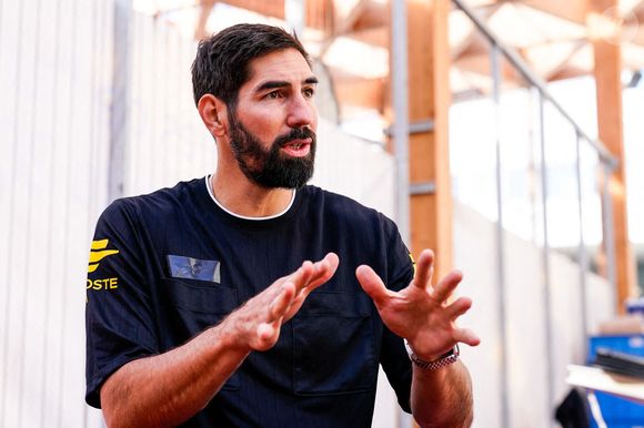 L'ancien joueur international Nikola KARABATIC lors de la Journée de l'Arbitrage au TEP Goutte d'Or le 1er octobre 2025 à Paris, France. Photo by Daniel Derajinski/Icon Sport/ABACAPRESS.COM