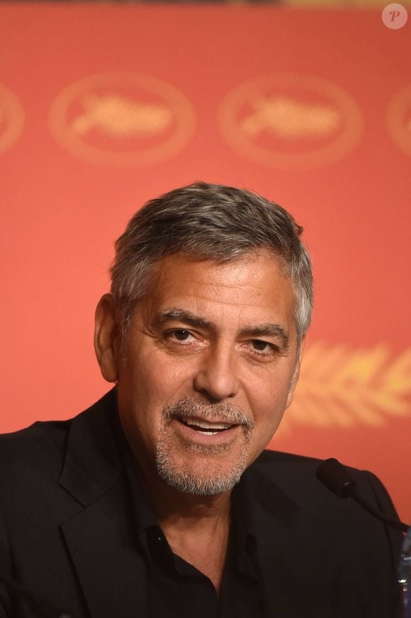 George Clooney - Conférence de presse du film "Money Monster" lors du 69ème Festival International du Film de Cannes. Le 12 mai 2016.