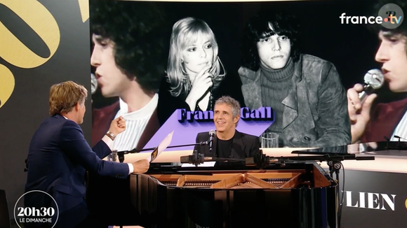 Julien Clerc dans l'émission "20h30 le dimanche", France 2, le 8 juin 2025