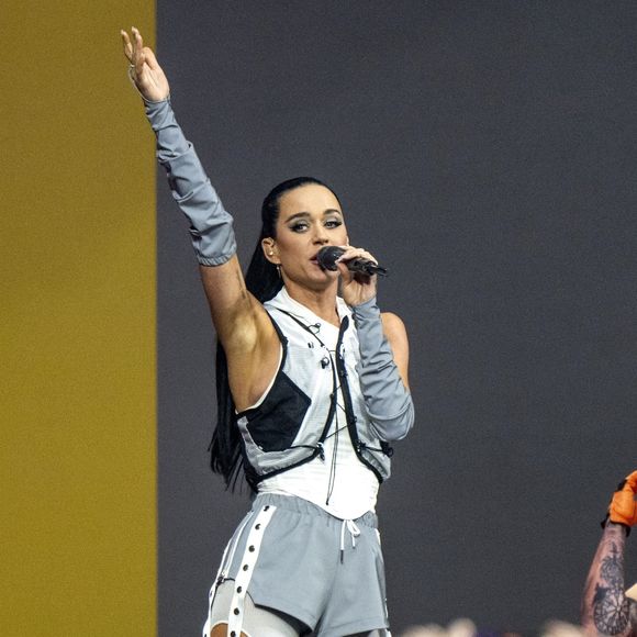 Katy Perry lors de la cérémonie d'ouverture des "Invictus Games Vancouver Whistler 2025" au Canada, le 9 février 2025 © Backgrid UK/ Bestimage
