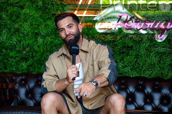 Kendji Girac en concert lors du festival de musique du Printemps de Perouges au Chateau de Saint-Maurice-de-Remens le 29 juin 2025. © Sandrine Thesillat / PsNewZ / Bestimage