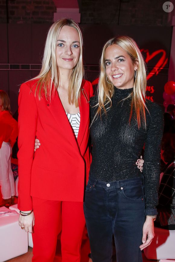 Exclusif - Virginie Courtin-Clarins et Jenna Courtin-Clarins - Le Prix Clarins pour l'enfance fête ses 20 ans et récompense sa nouvelle femme de coeur L.Hallyday pour son association La Bonne Étoile à l'hôtel Salomon de Rothschild à Paris, France, le 14 mars 2017. 
 © Borde-Jacovides/Bestimage