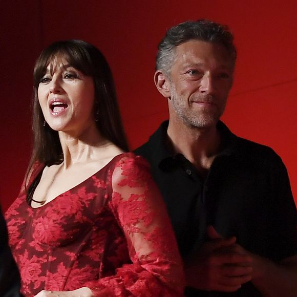 Monica Bellucci et Vincent Cassel lors de la projection du film "Irreversible" pendant le76ème Festival du Film de Venise la Mostra à Venise en Italie. Photo par BS / Bestimage