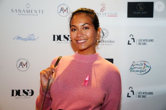Vaimalama Chaves - 10 ans du cocktail dinatoire “ A Claudine” au profit de l’association Ecoute Cancer Reconfort au MonParis! le 16 octobre 2023.

© Anne-Sophie Guebey via Bestimage