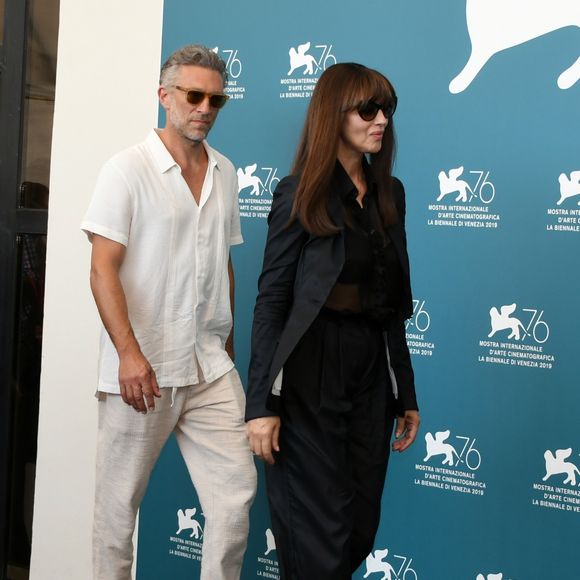 Vincent Cassel, Monica Bellucci - Photocall du film "Irreversible" en verison Integrale lors du 76ème festival du film de venise, la Mostra à Venise le 31 Août 2019. © Backgrid UK/ Bestimage