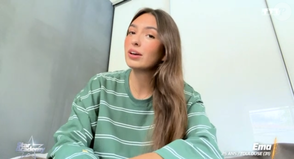 Ema de la Star Academy 2025, capture d'écran TF1