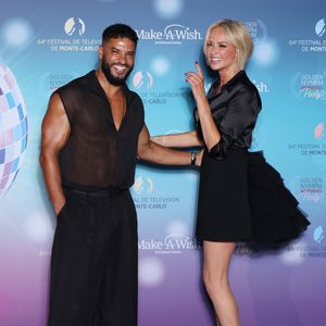 Ricky Whittle et Adriana Karembeu à la soirée des Golden Nymph Awards, lors du 64ème Festival de télévision de Monte-Carlo le 16 juin 2025.

Photo : Denis Guignebourg / Bestimage