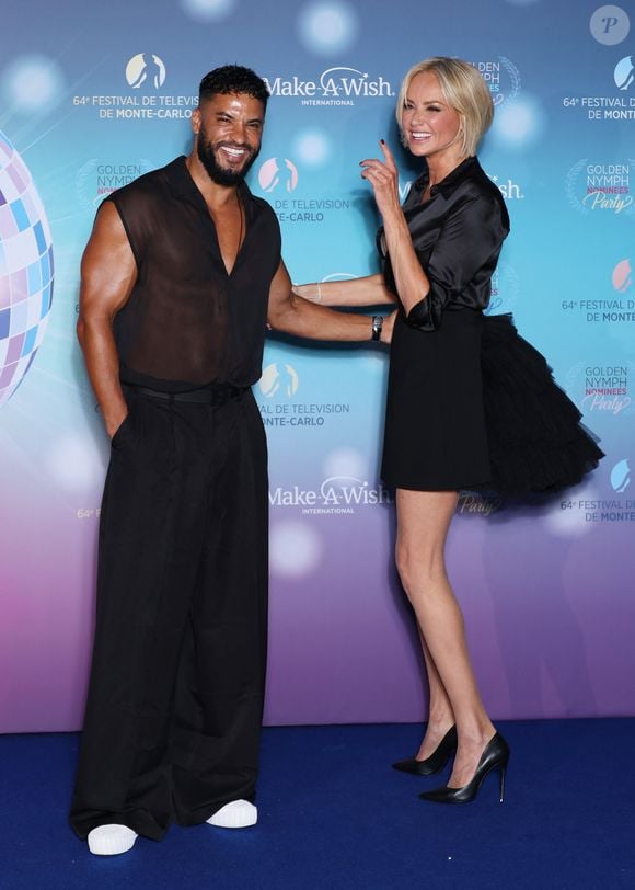 Ricky Whittle et Adriana Karembeu à la soirée des Golden Nymph Awards, lors du 64ème Festival de télévision de Monte-Carlo le 16 juin 2025.

Photo : Denis Guignebourg / Bestimage