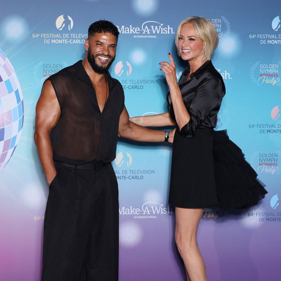 Ricky Whittle et Adriana Karembeu à la soirée des Golden Nymph Awards, lors du 64ème Festival de télévision de Monte-Carlo le 16 juin 2025.

Photo : Denis Guignebourg / Bestimage