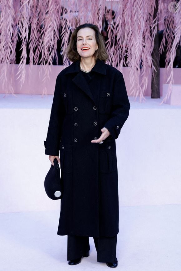 Carole Bouquet au photocall du deuxième défilé Chanel "Collection Haute Couture Printemps/Eté 2026", lors de la Fashion Week de Paris, le 27 janvier 2026

© Olivier Borde / Bestimage