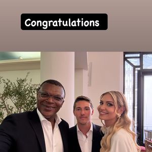 Marcel Desailly était présent au mariage

Marcel Desailly au mariage de son filleul Dylan Deschamps avec Mathilde à Nice. Photo publiée par Marcel Desailly sur son compte Instagram le 2 septembre 2025.