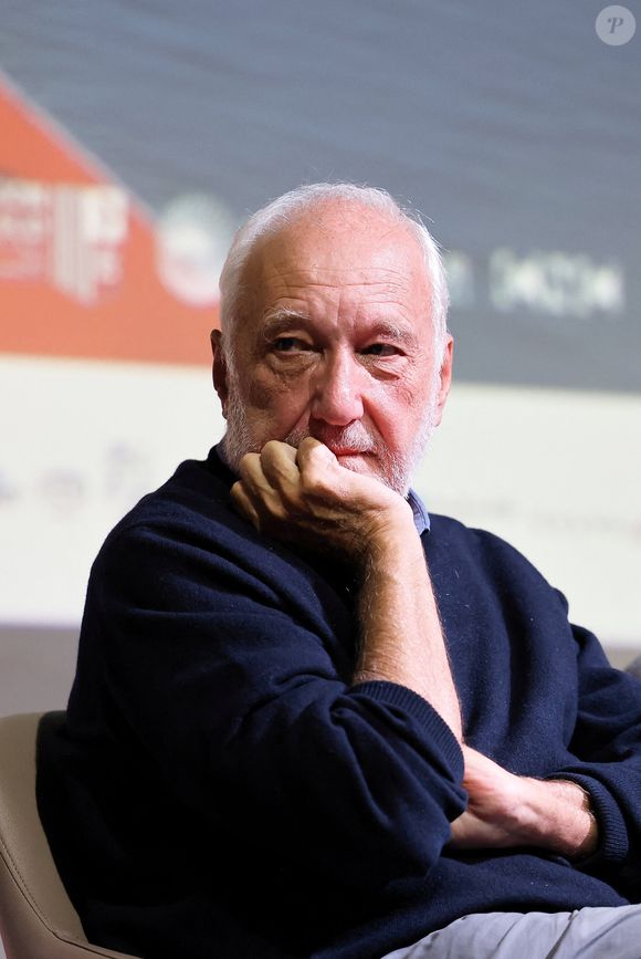 Exclusif - François Berléand - Table ronde avec le jury  à l'Artistique dans le cadre de la sixième édition du festival Cinéroman dédié aux adaptations cinématographiques de roman à Nice le 3 Octobre 2024 © Bebert / Jacovides / Bestimage