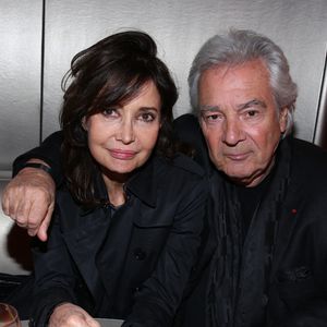 Pierre Arditi et sa femme Evelyne Bouix lors de la soirée de réouverture du Emporio Armani Caffe a Paris, France. Photo de Jerome Domine/ABACAPRESS.COM