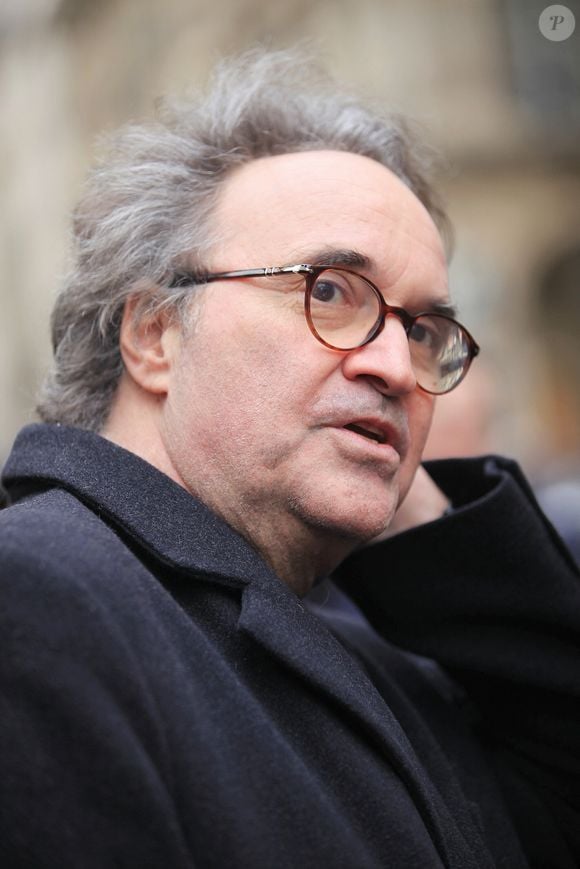 Gregoire Bonnet - Sorties des obsèques de Marion Game en l'église Saint Roch à Paris, France, le 31 mars 2023. © Jonathan Rebboah/Panoramic/Bestimage