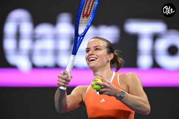 Qatar TotalEnergies Open 2026, Maria Sakkari à l'Open 2026 © PsnewZ / Bestimage