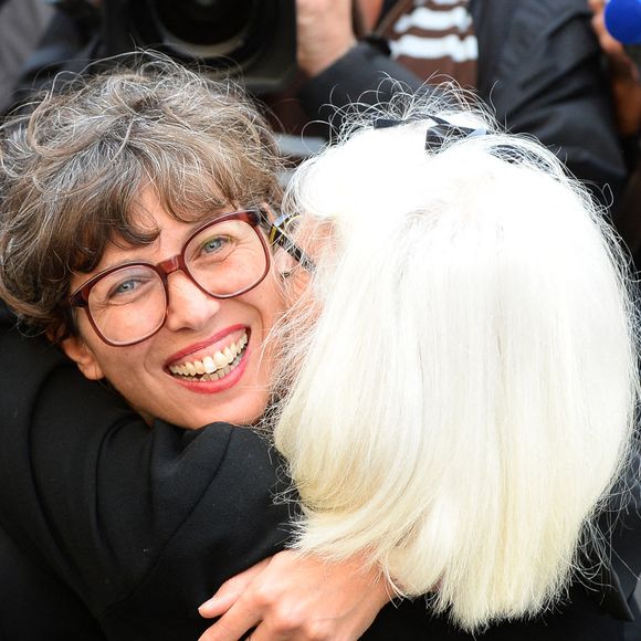 Claudia Squitieri aux obsèques de Claudia Cardinale en l’église Saint-Roch de Paris, le 30 septembre 2025. 

Photo : Agence / Bestimage