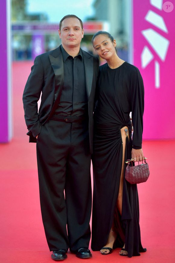 Alexis Manenti et sa femme à Nouvelle Vague au 51ème Festival du Film Américain de Deauville le 12 septembre 2025 à Deauville, France @Franck Castel/Abaca