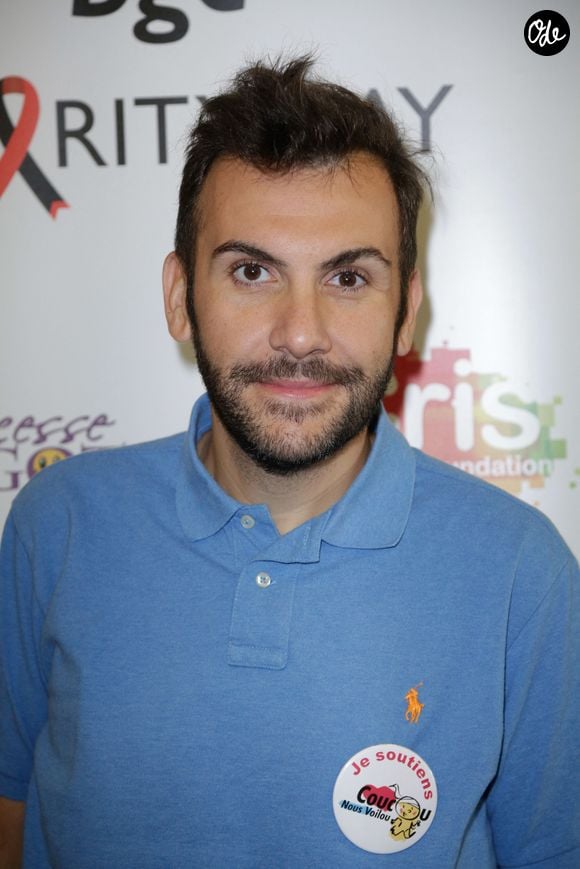 Laurent Ournac participe à la Journée caritative BGC organisée en hommage aux 658 employés de BGC qui ont perdu la vie au World Trade Center le 11 septembre 2001, au siège d'Aurel BGC, rue Richelieu à Paris, en France, le 11 septembre 2015. Photo de Jérôme Domine/ABACAPRESS.COM
