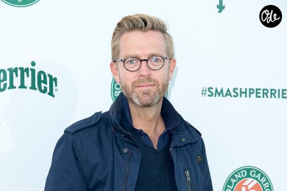 Alexandre Delpérier - Evénement "Smash Perrier" du deuxième étage de la Tour Eiffel au Champ-de-Mars à Paris le 8 juin 2017.  © Pierre Perusseau/Bestimage