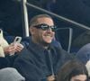 DJ Snake dans les tribunes lors du match de Ligue 1 McDonald's "PSG - Reims (1-1)" au Parc Des Princes, le 25 janvier 2025. © Cyril Moreau/Bestimage