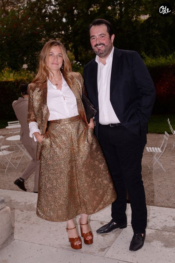 Jean-François Piège et sa femme Elodie - Moma Group fête son 10ème anniversaire à l'hôtel Salomon de Rothschild à Paris le 5 septembre 2022.

© Rachid Bellak/Bestimage
