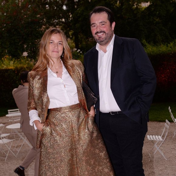 Jean-François Piège et sa femme Elodie - Moma Group fête son 10ème anniversaire à l'hôtel Salomon de Rothschild à Paris le 5 septembre 2022.

© Rachid Bellak/Bestimage