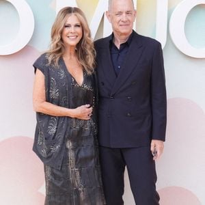 Rita Wilson et Tom Hanks assistent à la projection spéciale de Too Much UK au Barbican Centre de Londres, le 23 juin 2025. Photo de Jonathan Brady/PA Wire/ABACAPRESS.COM