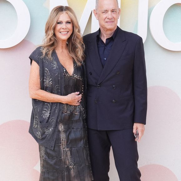 Rita Wilson et Tom Hanks assistent à la projection spéciale de Too Much UK au Barbican Centre de Londres, le 23 juin 2025. Photo de Jonathan Brady/PA Wire/ABACAPRESS.COM