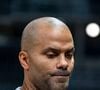 Il s'est ainsi envolé pour l'Angola sans ses deux enfants, Josh et Liam, peu de temps après la mort de son père des suites d'une crise cardiaque à l'âge de 70 ans

Tony Parker lors d'un point presse de la LDLC ASVEL à la veille du match d'EuroLeague face à Tel Aviv, à Villeurbanne, le 23/09/2026. Photo Sandrine Thesillat / PsNewZ /Bestimage