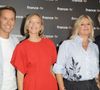 Flavie Flament se lève désormais à 3h45, pour prendre l'antenne à 6h30.
Cyril Féraud, Maya Lauqué, Flavie Flament et Julien Arnaud au photocall de la conférence de presse de rentrée de France Télévisions à Paris, France, le 4 septembre 2024. © Coadic Guirec/Bestimage