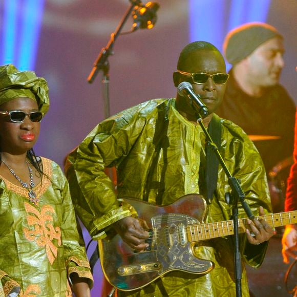 Amadou et Mariam (album de musiques du monde) - 28 eme Edition des Victoires de la Musique au Zenith le 8 fevrier 2013 ©Agence/ Bestimage