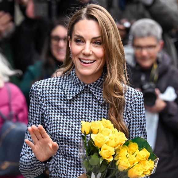 Londres, ROYAUME-UNI Catherine, princesse de Galles, part en visite à Anna Freud, une organisation caritative pour la santé mentale des enfants dont elle est la marraine.

Sur la photo : Catherine, princesse de Galles, Kate Middleton

 Zak Hussein / BACKGRID