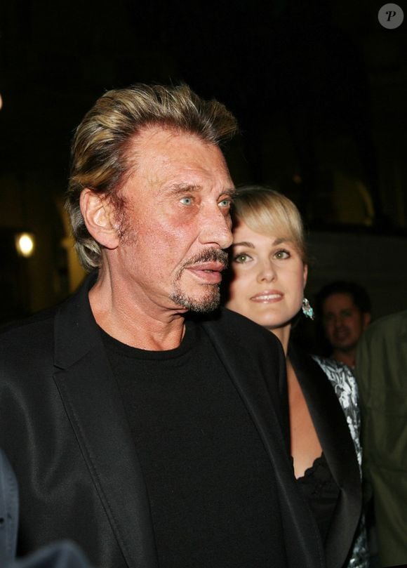 Archives - Johnny Hallyday et sa femme Laeticia en Septembre 2006 à Paris