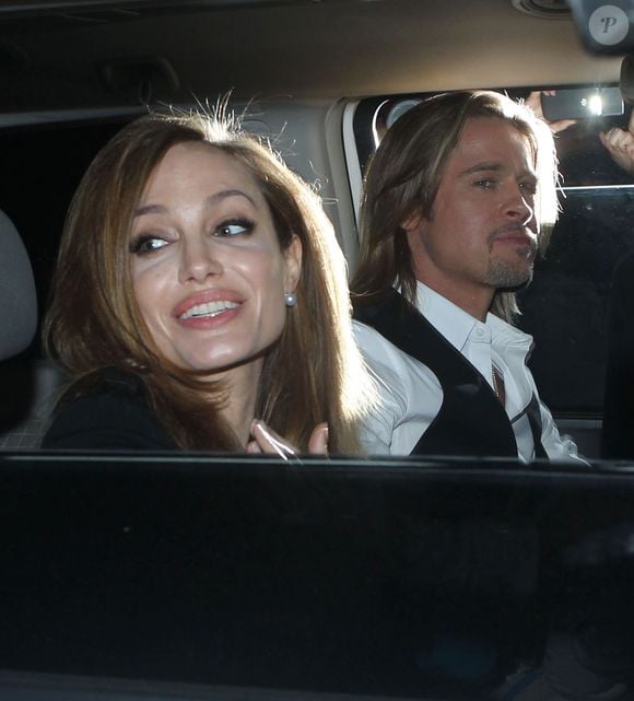 Brad Pitt et Angelina Jolie en 2012.