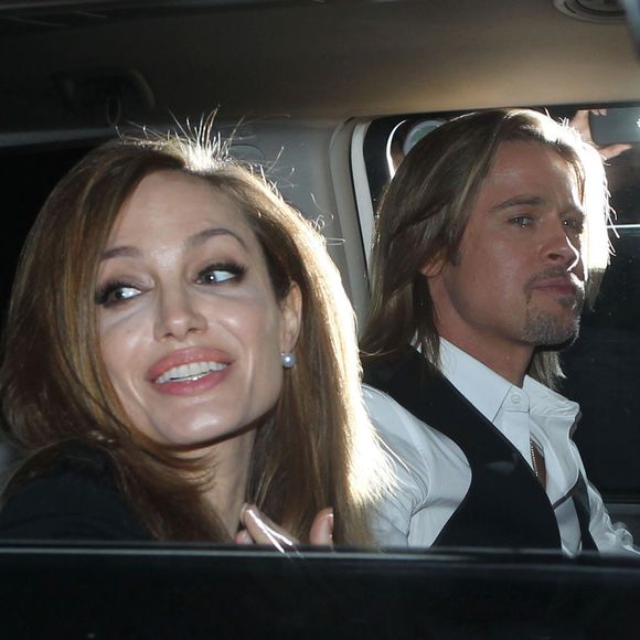 Brad Pitt et Angelina Jolie en 2012.