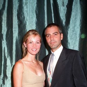 George Clooney et Celine Balitran à Deauville le 10 septembre 1998.
Bestimage