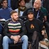 Matt Pokora (M. Pokora) et sa femme Christina Milian - Célébrités assistent au match 1 du NBA Paris Games 2025 à L'Accor Arena Bercy à Paris le 23 janvier 2025. © Veeren/Bestimage